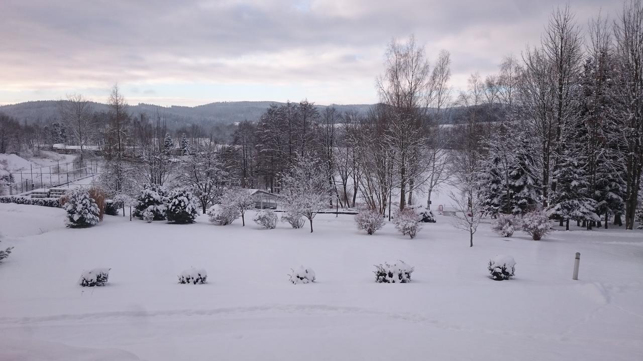 Lipno Wellness - Frymburk Hotel Private Family Room Exterior photo